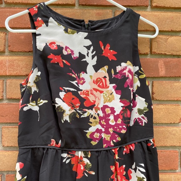 NWT Loft 4P Floral Dress - Picture 3 of 4